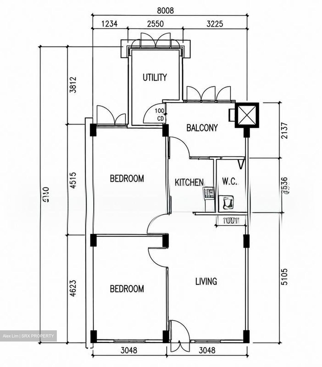 Blk 44 Bendemeer Road (Kallang/Whampoa), HDB 3 Rooms #607106471